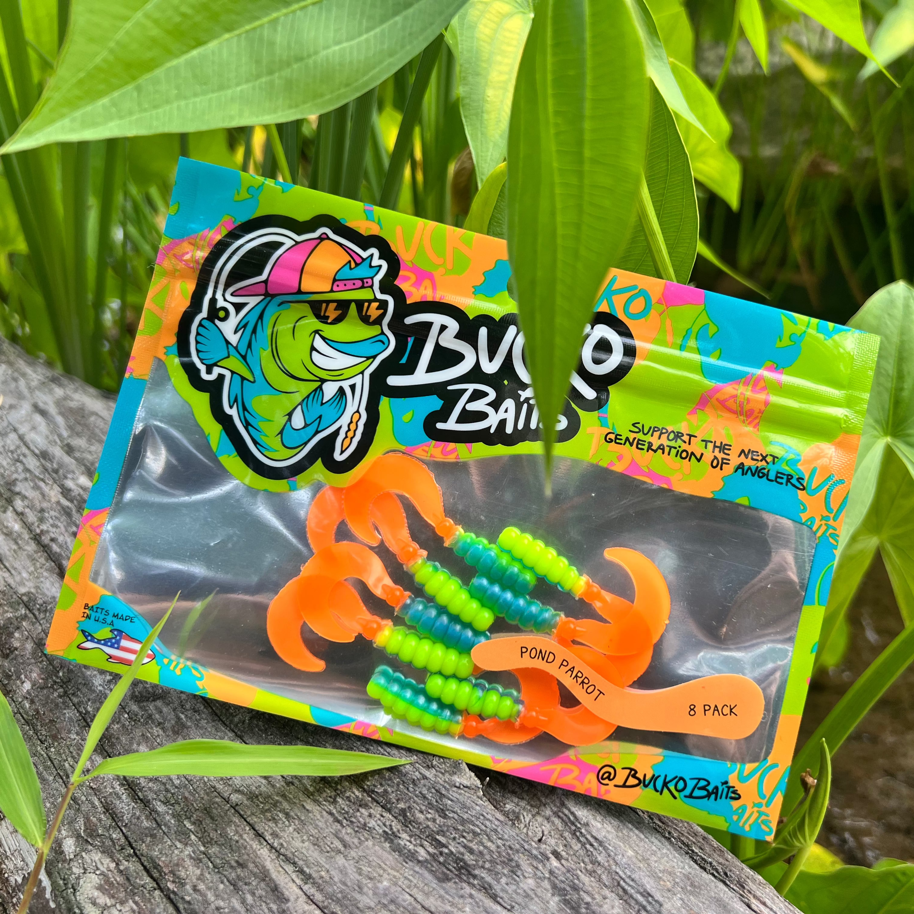 Pond Parrot- 2" Fat Grub